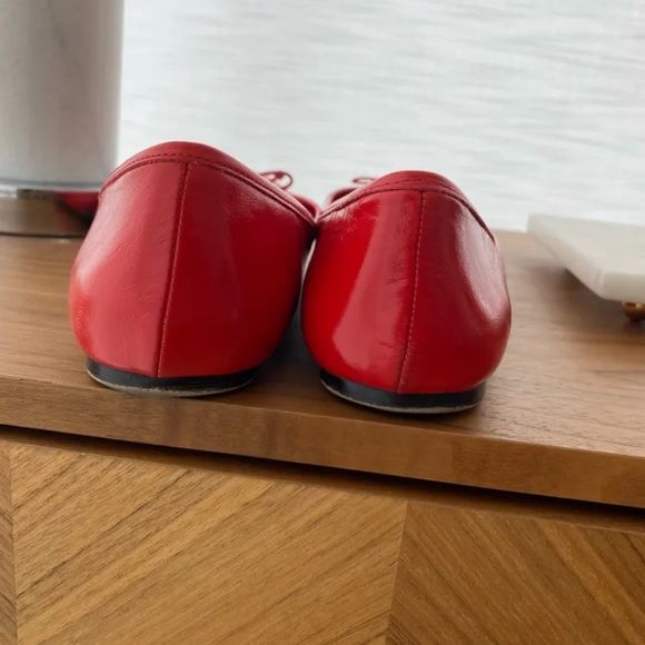 Red Zara flats - Picture 3 of 4